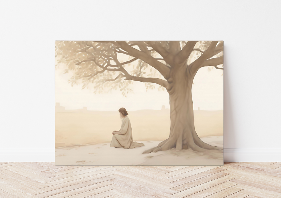 Peaceful Prayer Art Print