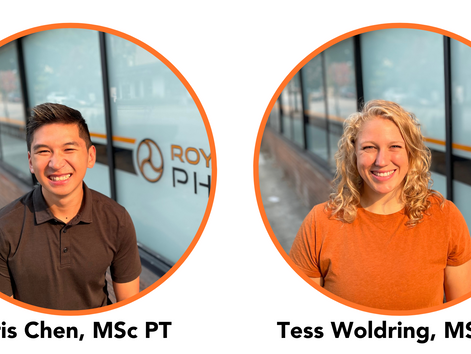 Introducing Our New Physiotherapists