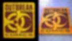 Outbreak comics 3D logo sign