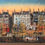 Thumbnail: Michel Delacroix "Le Monege Sur Le Boulevard" Framed Litho Art