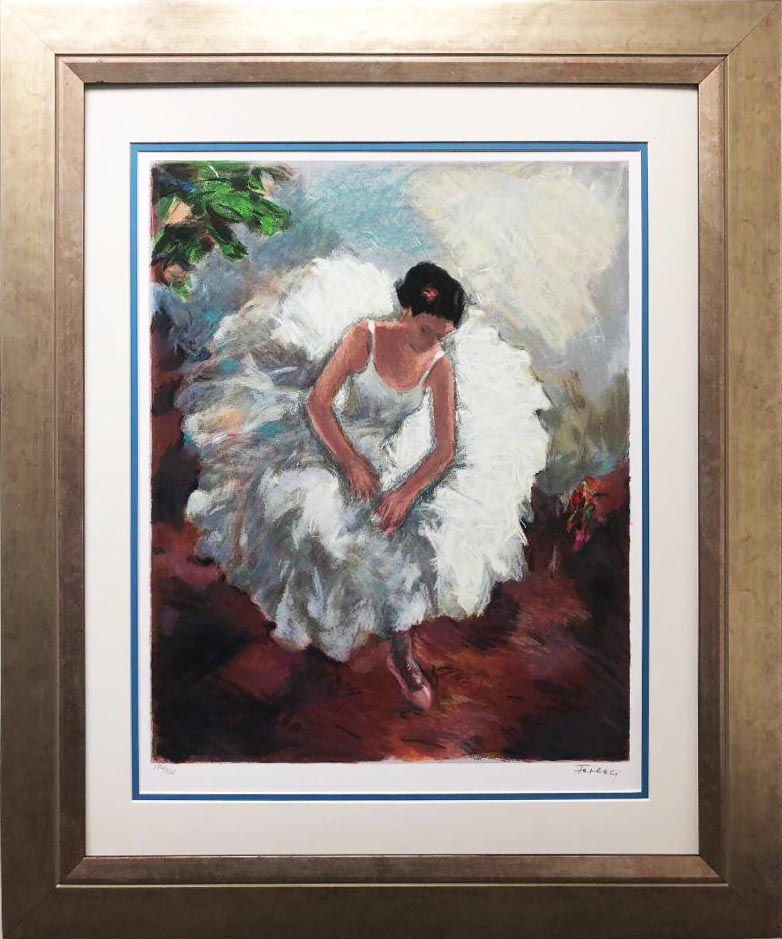 Hadva Ferenci "Prima Ballerina" FRAMED Hand Signed Serigraph
