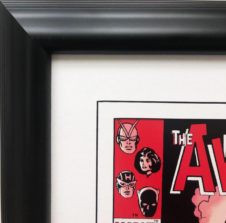 Thumbnail: Marvel "The Avengers Behold the Vision" #57 Custom Framed Comic Book Poster