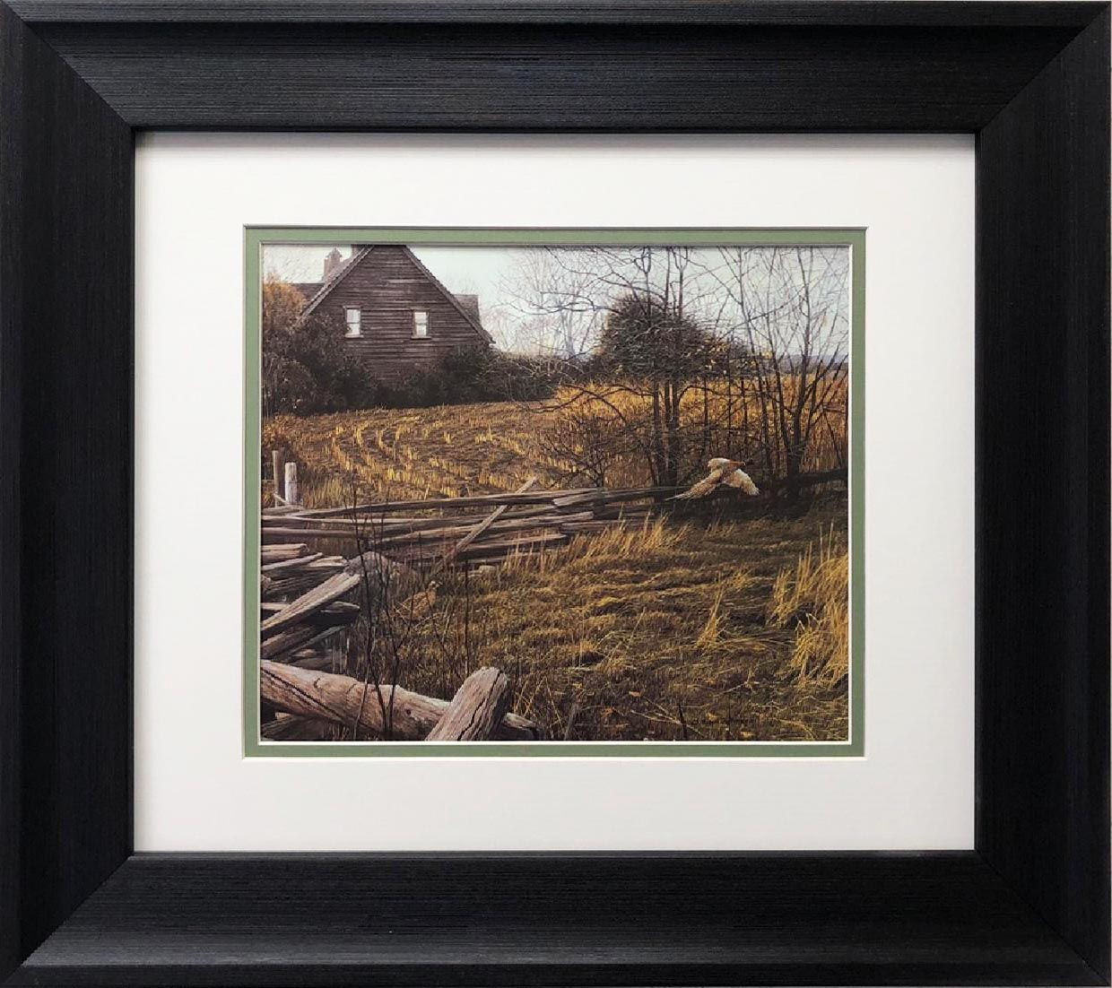 Robert Bateman "Pheasants at Dusk" FRAMED Art