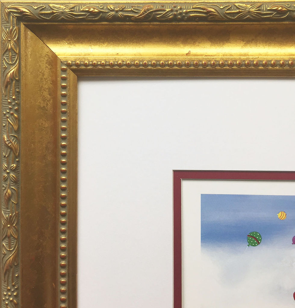 Thumbnail: Jane Wooster Scott "Candied Apples and Candy Corn" FRAMED Lithograph Hand Signed