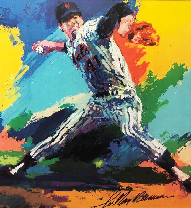 Thumbnail: LeRoy Neiman "Tom Seaver" FRAMED Art