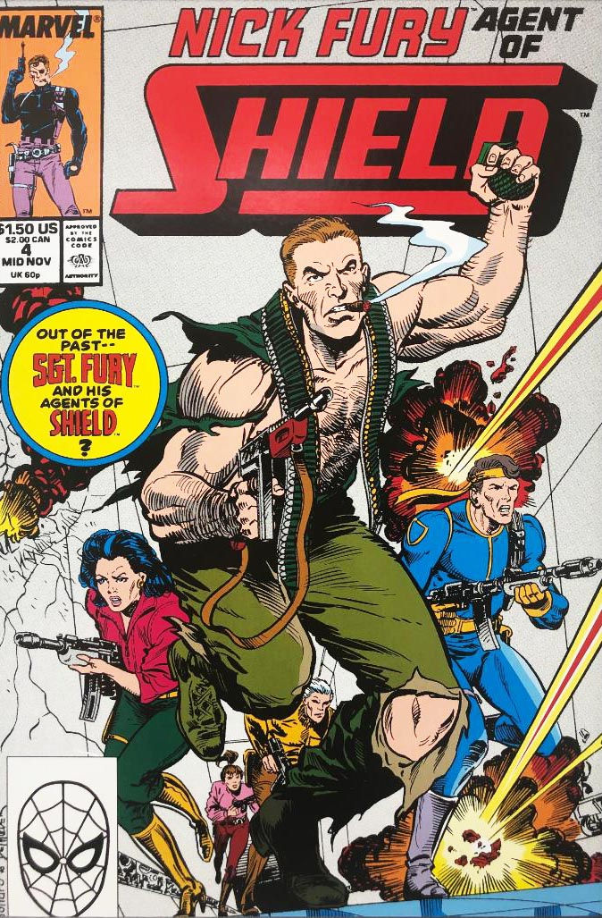 Thumbnail: Marvel "Nick Fury - Agent of SHIELD" #4 Framed Comic Book Poster