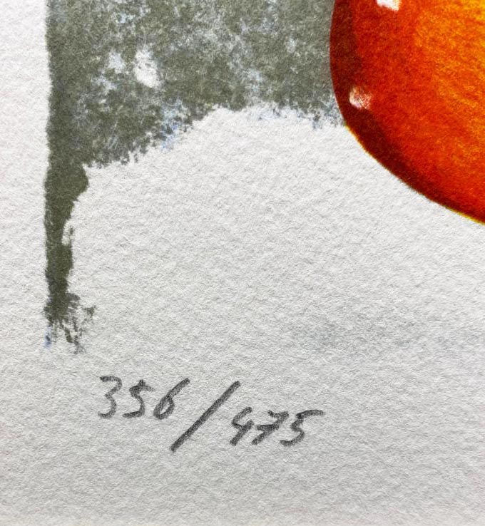 Thumbnail: G.R. Boulanger "December" Signed & # FRAMED ART