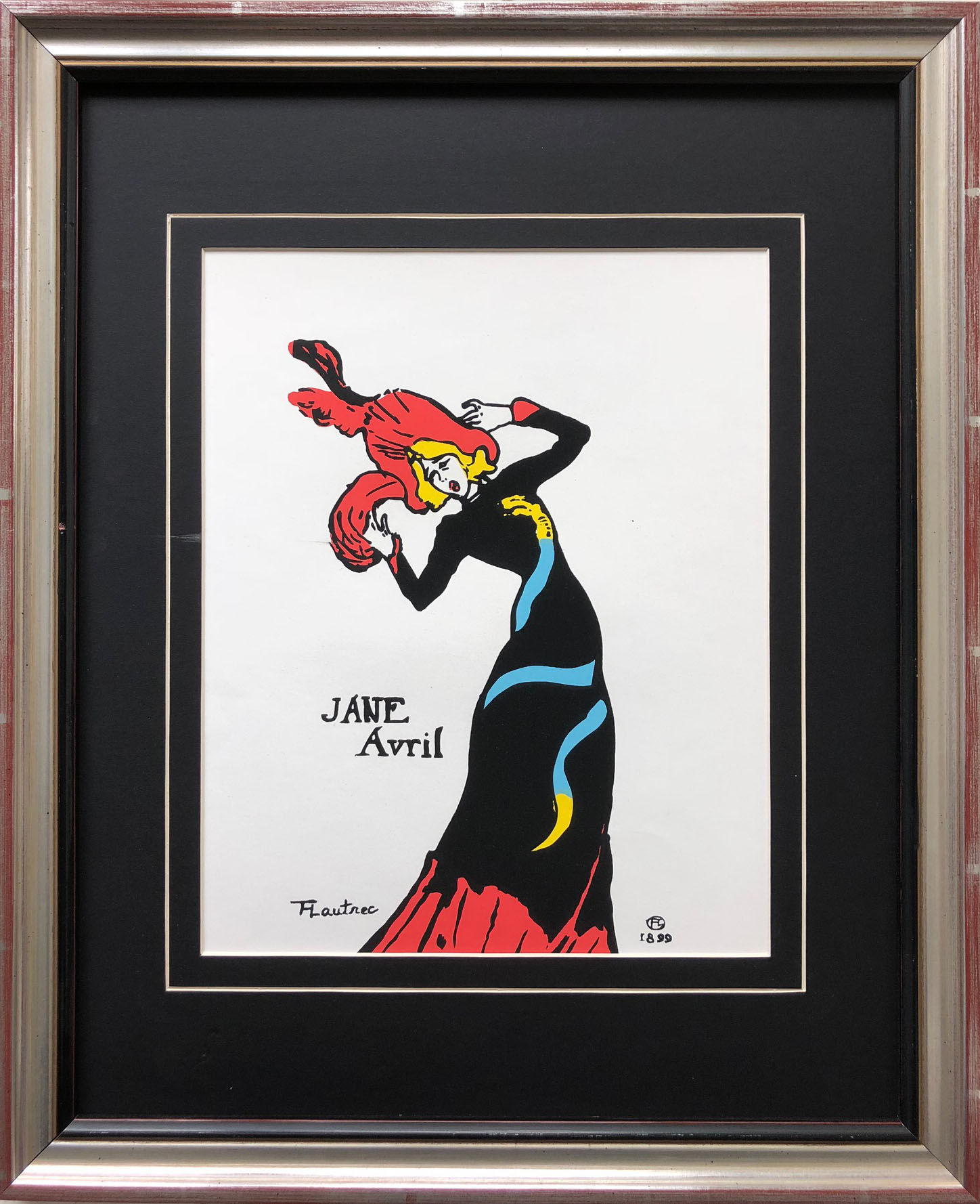 Toulouse Lautrec "Jane Avril"