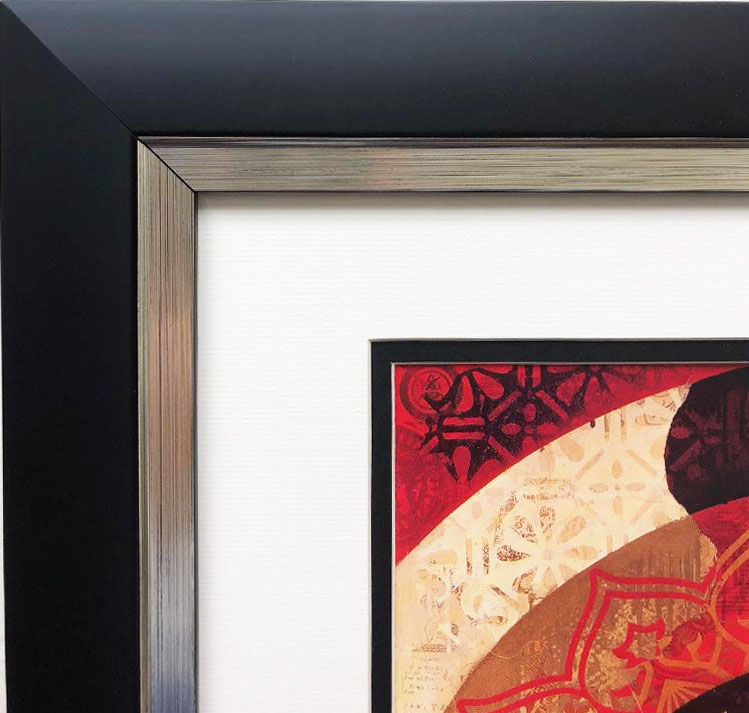 Thumbnail: Shepard Fairey "Peace and Freedom Dove" CUSTOM FRAMED Art Print