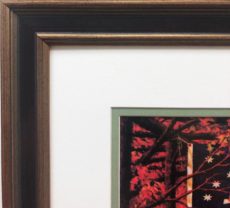 Thumbnail: Charles Wysocki "The Thankful Ate A Hearty Meal " New FRAMED Art