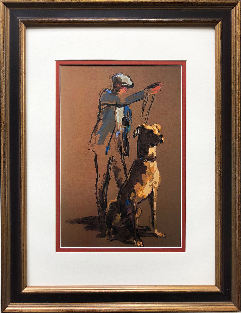 LeRoy Neiman "Great Dane"