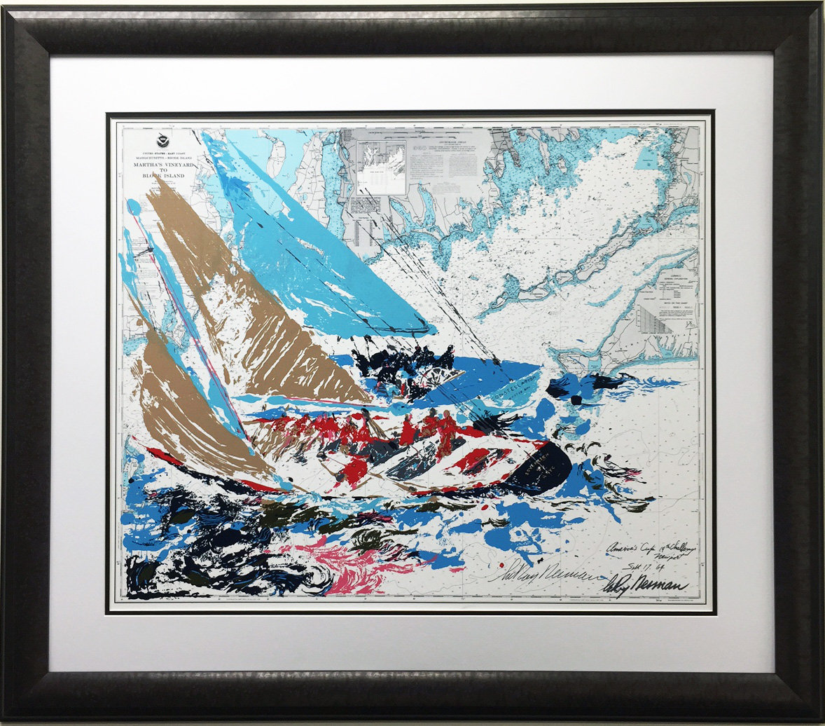 LeRoy Neiman "America's Cup" marlinartauction