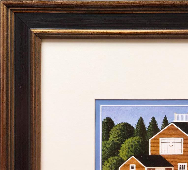 Thumbnail: Charles Wysocki "Salty Witch Bay" New CUSTOM FRAMED Art