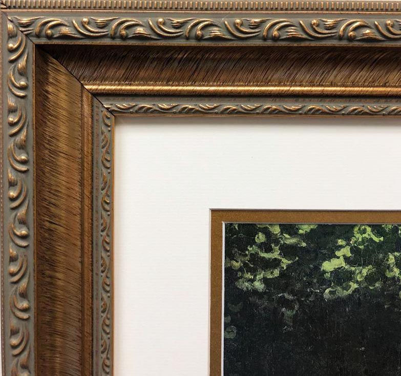 Thumbnail: Claude Monet "Luncheon on the Grass" CUSTOM FRAMED (Central panel) 1865-66