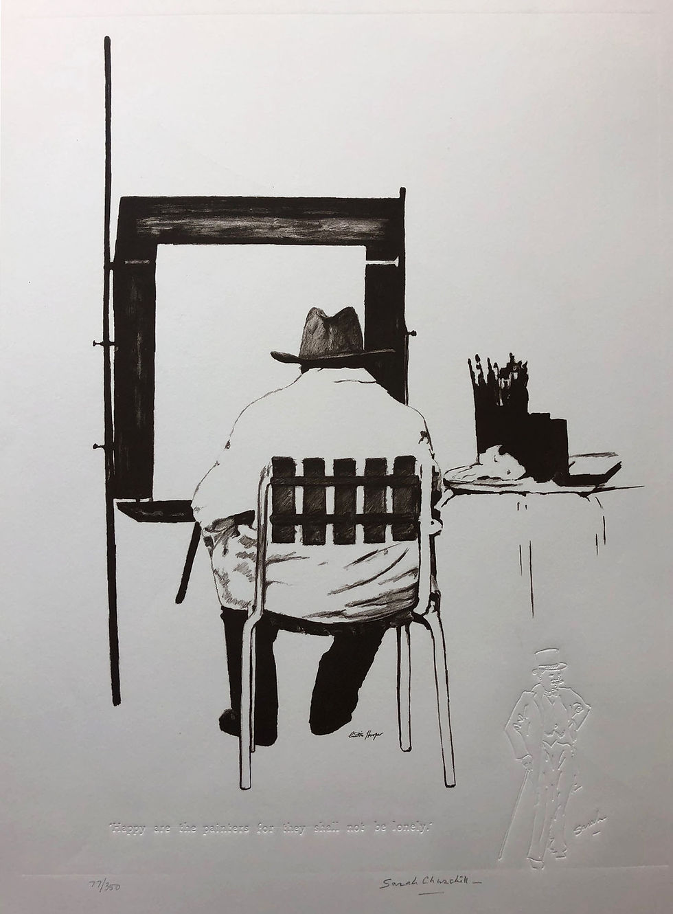 Thumbnail: Sarah Churchill "Sunday Painter"