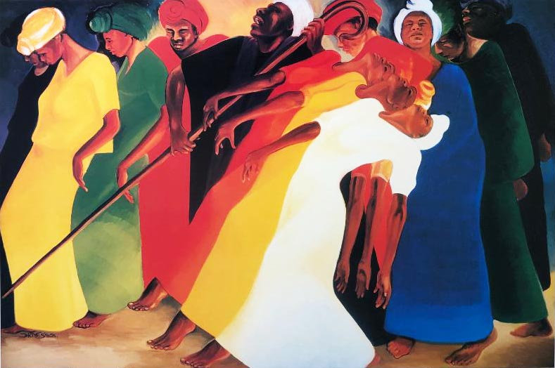 Bernard Stanley Hoyes "Dancing for the Lord" FRAMED Signed ...