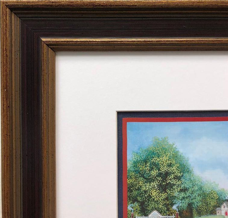 Thumbnail: Linda Nelson Stocks "Peddler's Cove" FRAMED Art