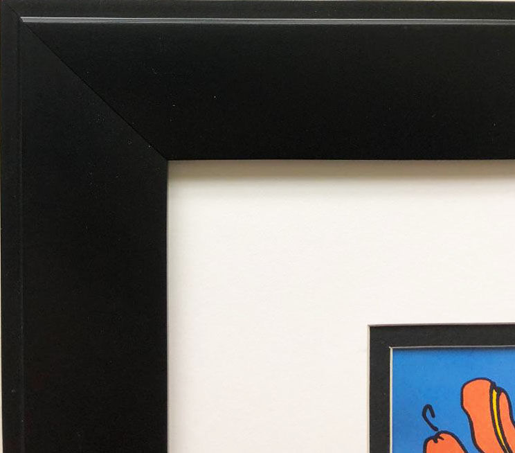 Thumbnail: Peter Max "Sunrise 7 Night Flowers" Newly CUSTOM FRAMED Print