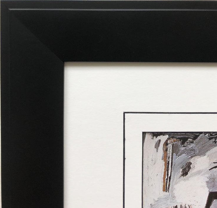 Thumbnail: Jean Michel Basquiat "Self Portrait" CUSTOM FRAMED Pop Art