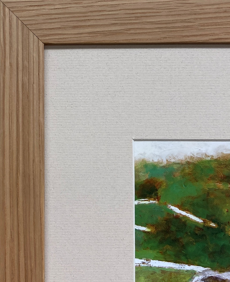 Thumbnail: Jamie Wyeth "Farm Talk" CUSTOM FRAMED Art Andrew Americana