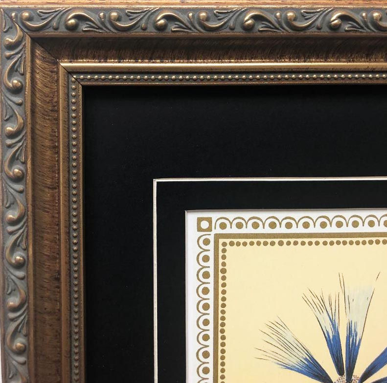 Thumbnail: Erte "L'Empanachee" New CUSTOM FRAMED Print