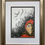 Thumbnail: Erte "Winter " CUSTOM FRAMED Print