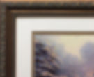 Thumbnail: Thomas Kinkade "The Night before Christmas" New CUSTOM FRAMED Art Print