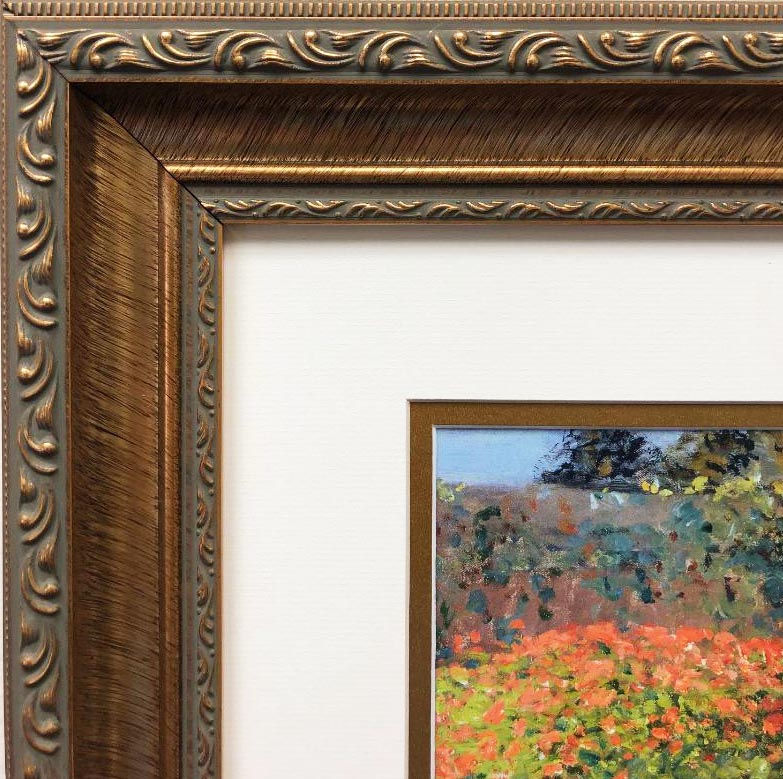 Thumbnail: Claude Monet "Camille Monet on a Garden Bench" FRAMED ART