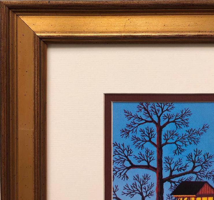 Thumbnail: Charles Wysocki "A Friendly Good Day" New CUSTOM FRAMED Art