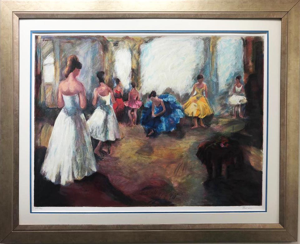Hadva Ferenci "The Audition" FRAMED Signed Serigraph