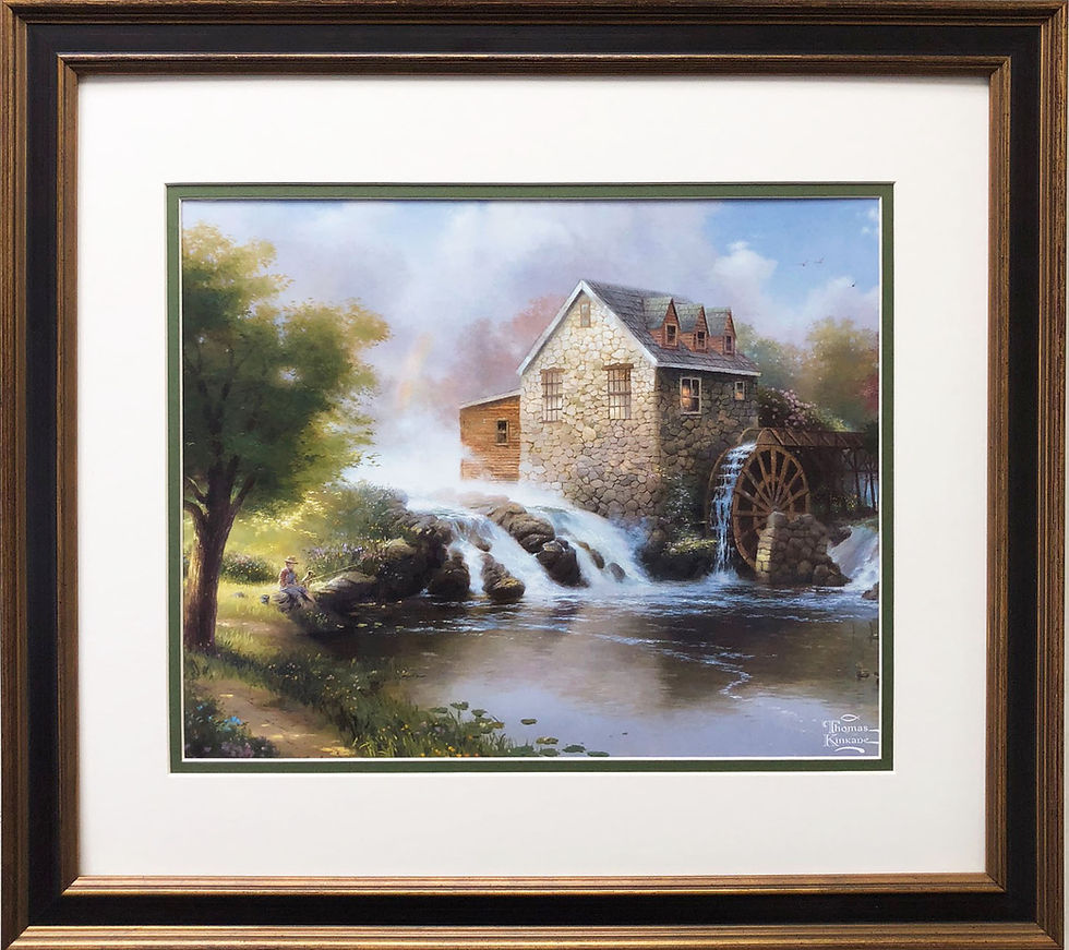 Thumbnail: Thomas Kinkade "The Blessings of Summer"