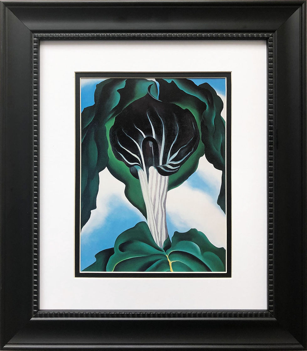 Georgia O'Keeffe "Jack-in-the-Pulpit No. III"