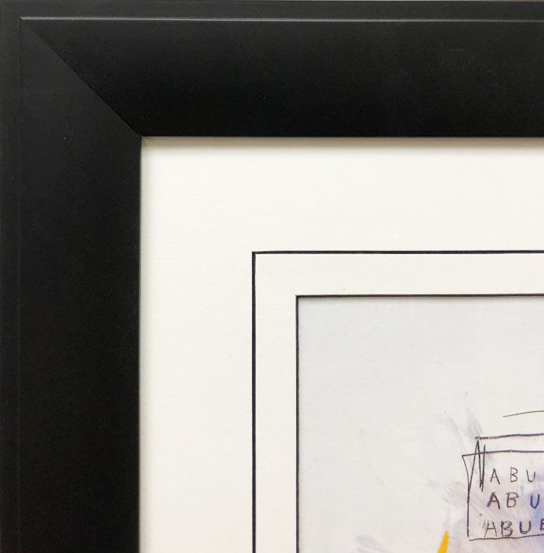Thumbnail: Jean Michel Basquiat "Abuelita" 1981 FRAMED Pop Art