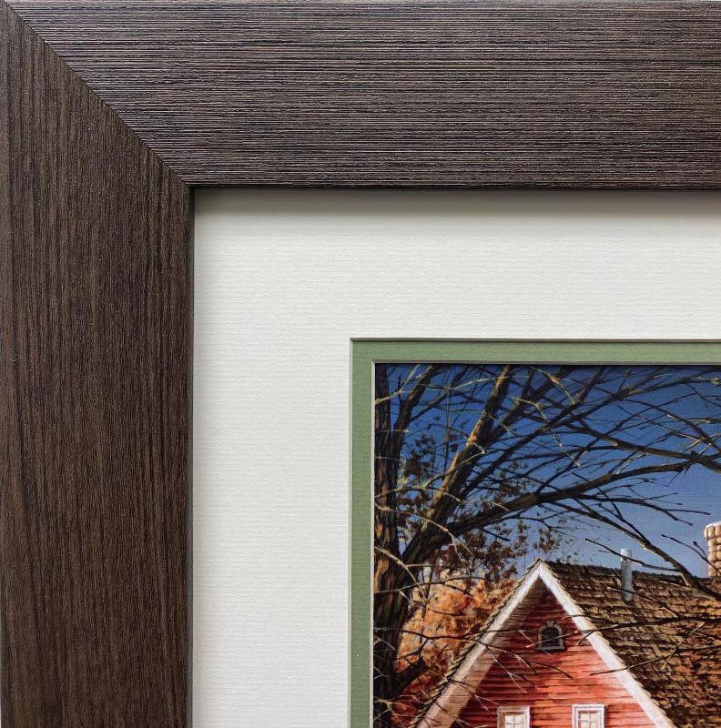 Thumbnail: Terry Redlin "Autumn Evening" CUSTOM FRAMED Rural America Art Print