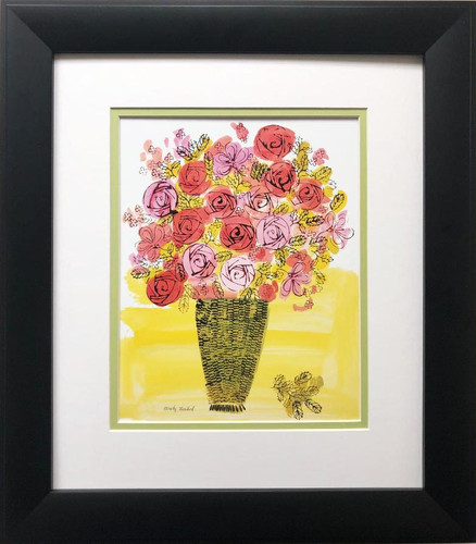 ANDY WARHOL Flower　フラワー　クリスタルボード card-flowers-cover__82207.
