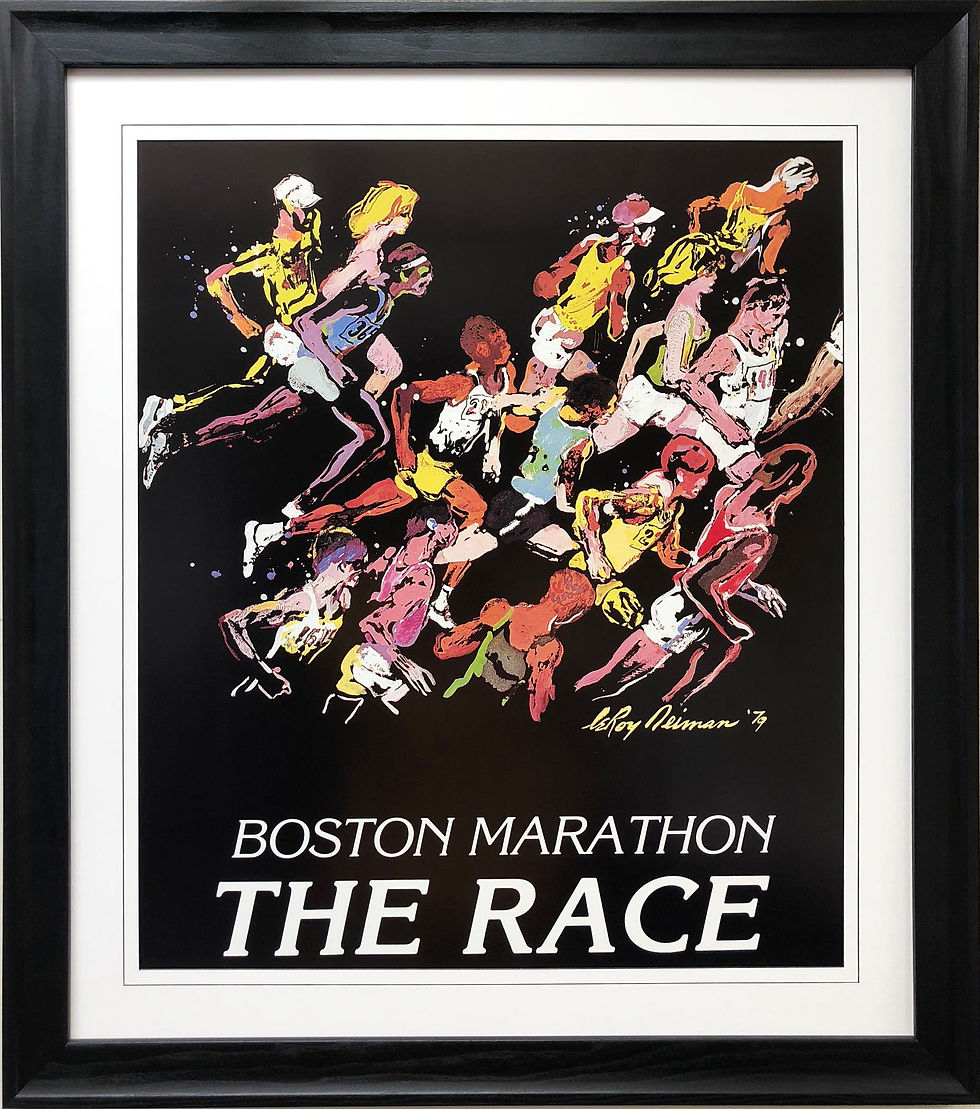 Thumbnail: LeRoy Neiman "Boston Marathon The Race"