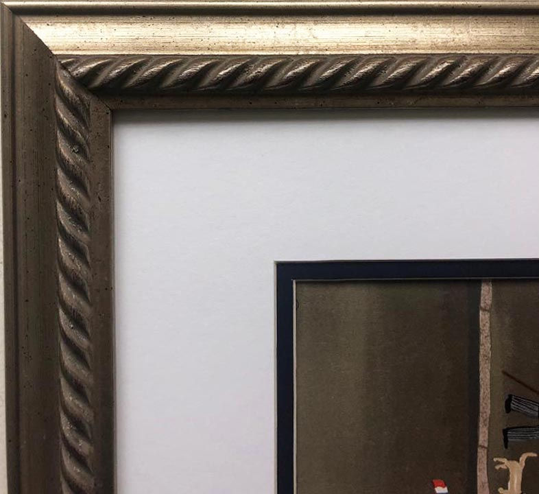 Thumbnail: Michel Delacroix "Le Defile 14 Juillet" Framed Stone Signed Litho