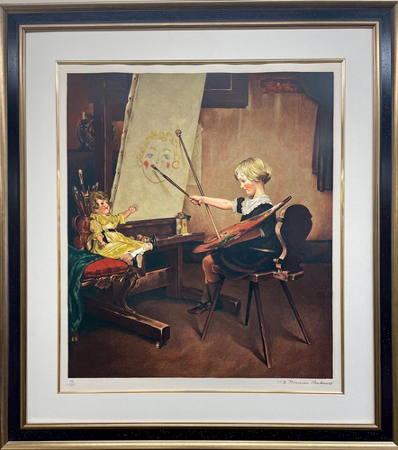 Norman Rockwell "The Artist's Daughter" FRAMED Limited Edition ...
