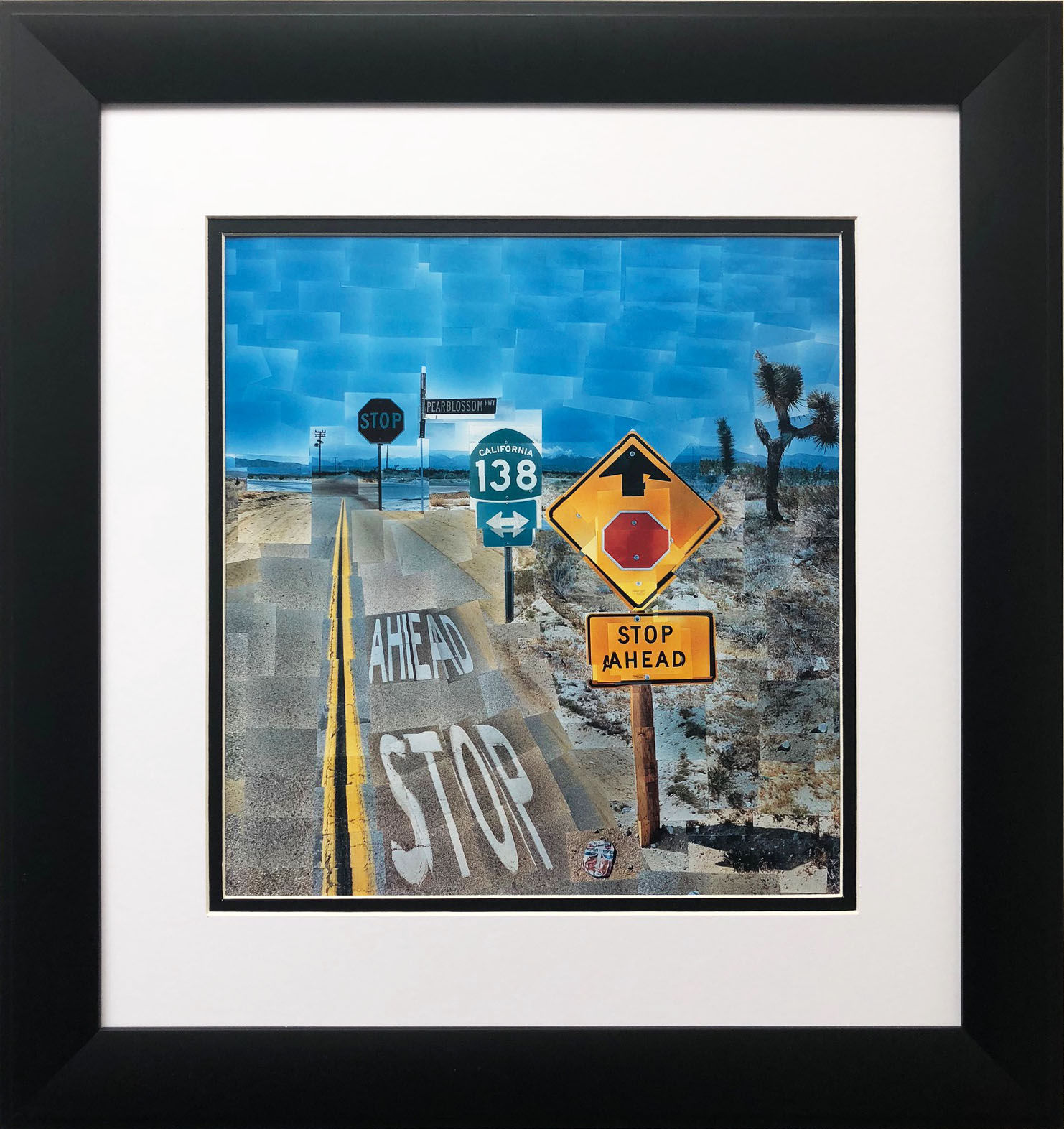 David Hockney "Pearblossom Highway" Book Folio