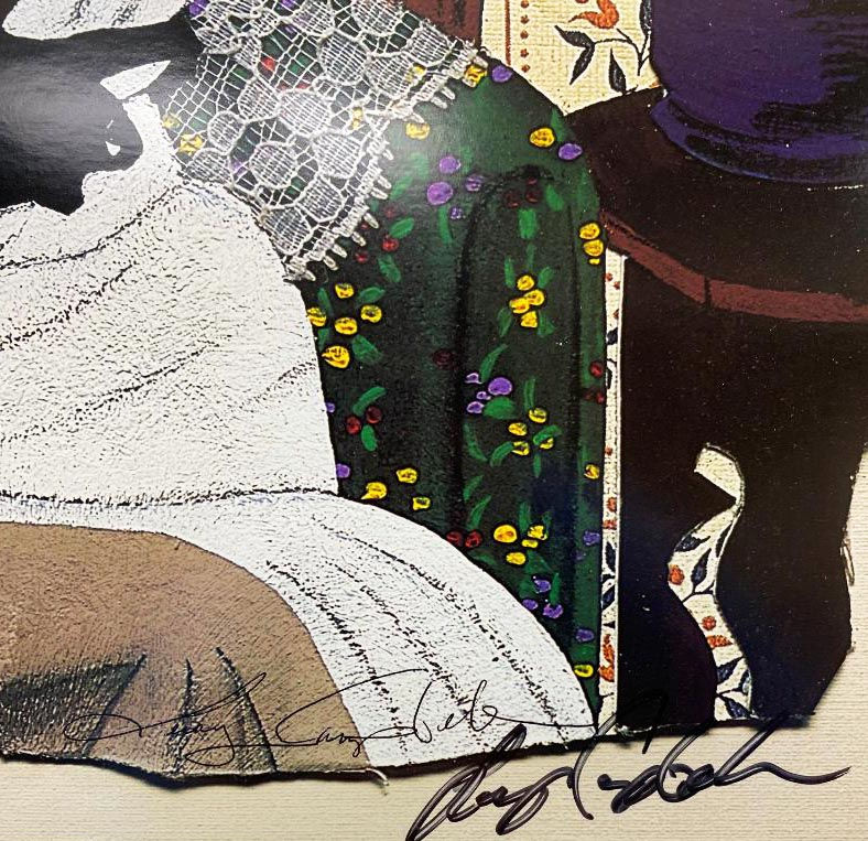 Thumbnail: Leroy Campbell "Candied Yams" Hand Signed African American Gullah Art