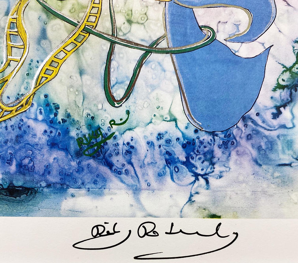 Thumbnail: Riky Rothenberg "Declare My Glory Among the Nations" Signed Art Biblical  NEW