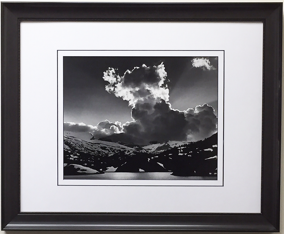 Ansel Adams "Evening Cloud"