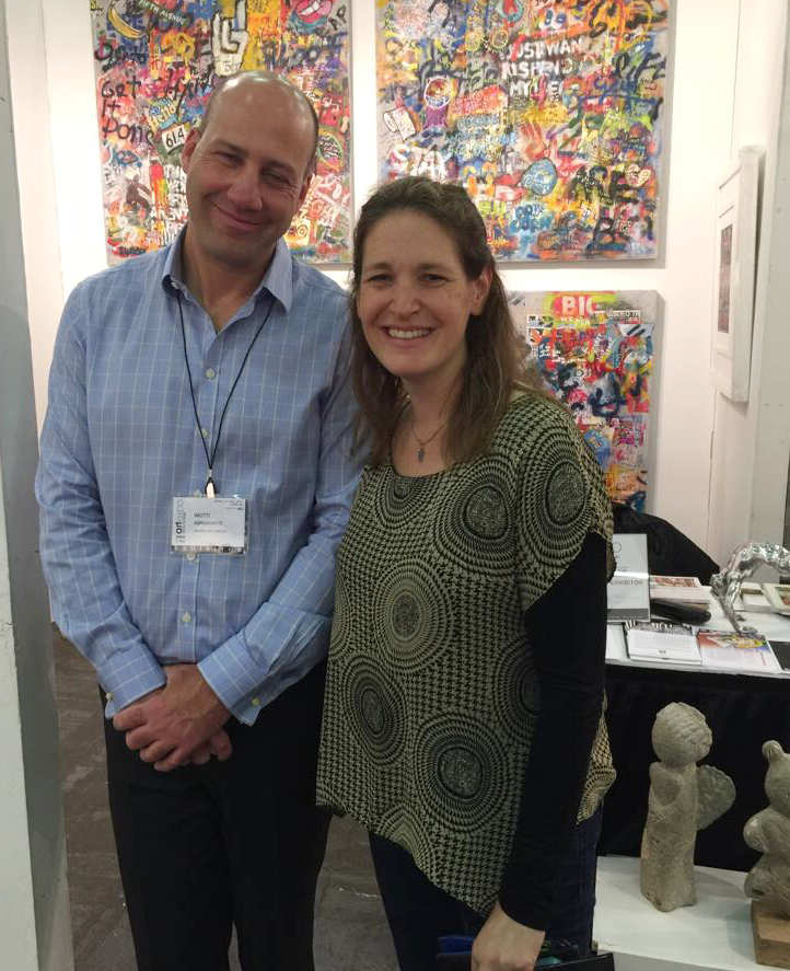 Both second generation in the art business!