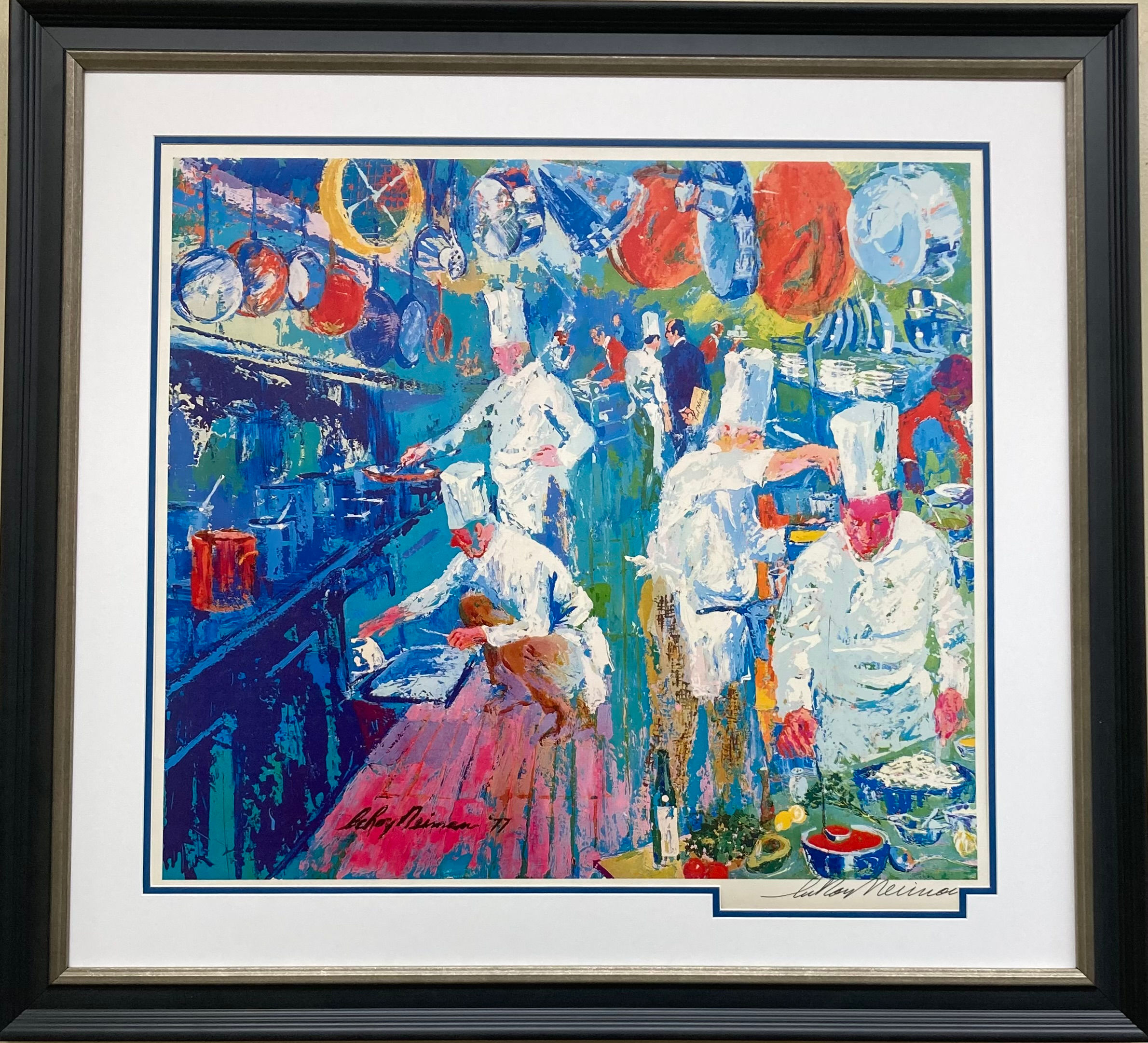 LeRoy Neiman "La Grand Cuisine"
