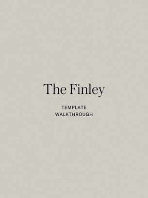 The Finley Template Walkthrough