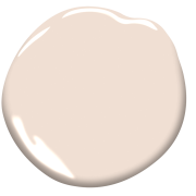 Creamy soft pink paint splash with a smooth texture and a glossy finish on a white background.