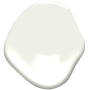 A white paint splash on a plain background with a glossy texture, giving a smooth and shiny appearance.