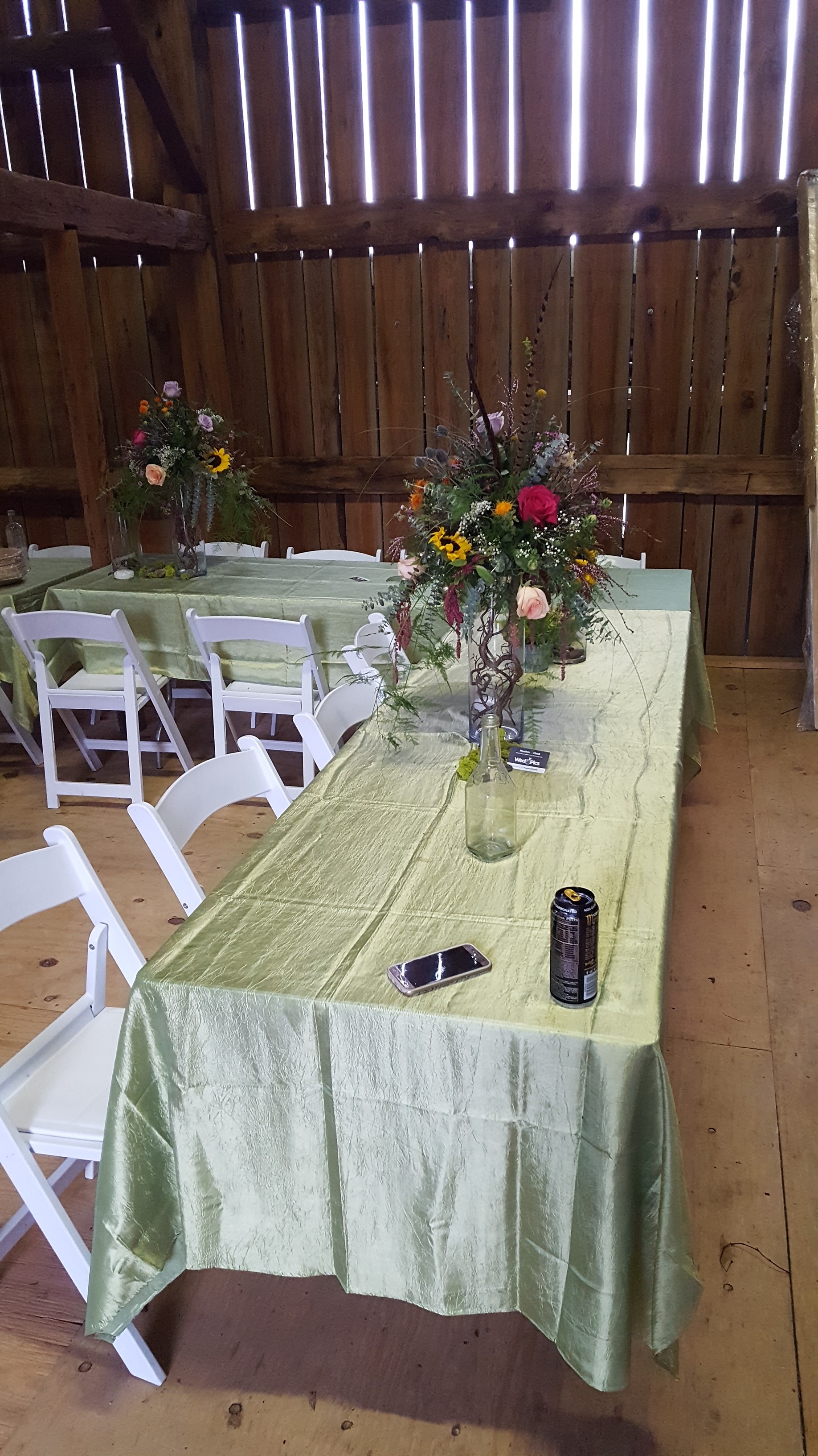 2016-09-03 TABLE SET-UP