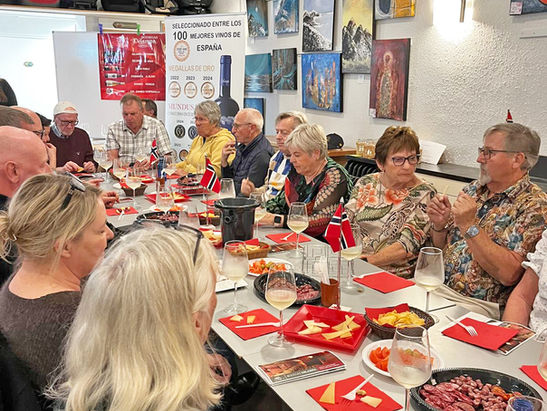 Bilder fra Vinsmakingen på Klubben 18. Februar 2026.