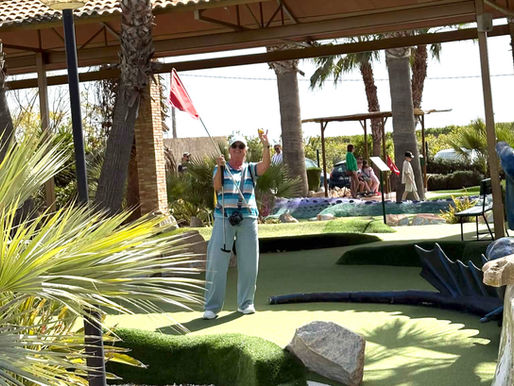 Bilder fra Minigolf-tur 8. april 2026